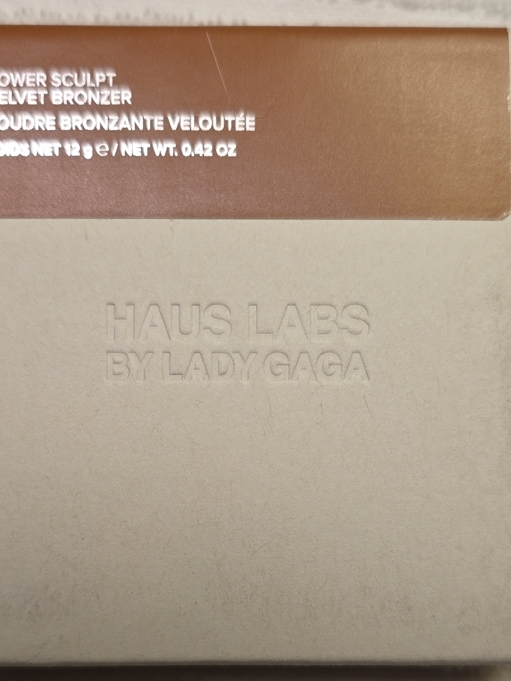 Haus Labs By Lady Gaga Velvet Bronzer in Brown and Cream